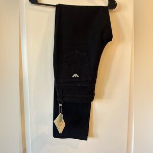 NWT Armani Jeans Men’s Black Pants Size 30 – Brushed Soft Eco Wash, Stretch